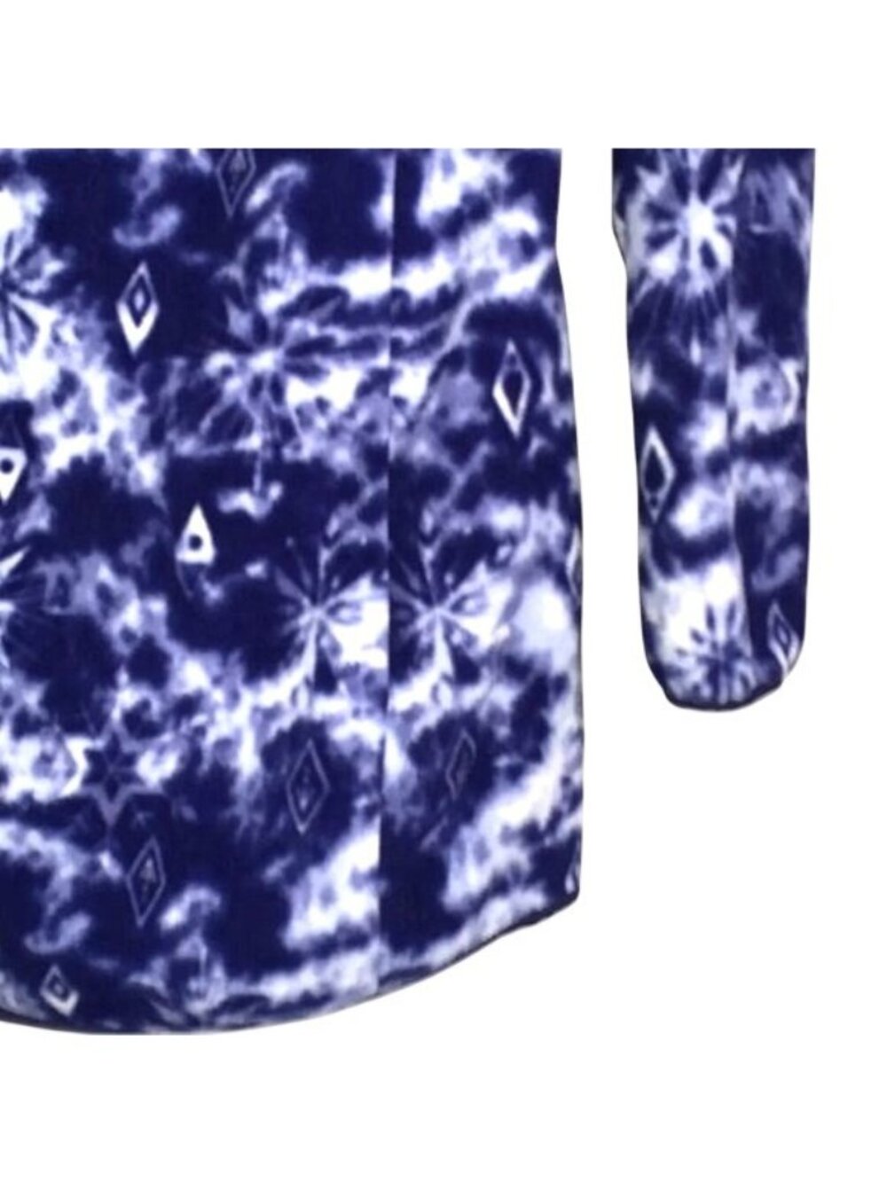 Columbia Disney Frozen II Kids Fleece Jacket L Blue Tie-Dye - Picture 6 of 7